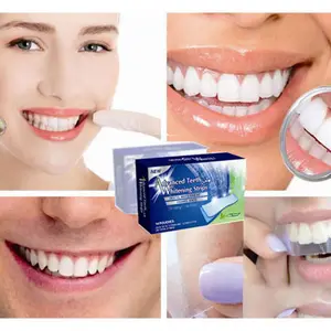 Fábrica Hadiyah Blanqueamiento Dental Profesional Avanzado Blanqueamiento Diario Tira de Gel 3D