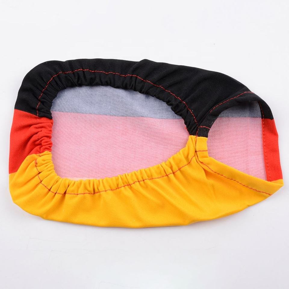 FlagnshowSoccer Football Accessories Flag Design Car Side Mirror Covers Spandex Universal Car Mirror Cover for World Cup