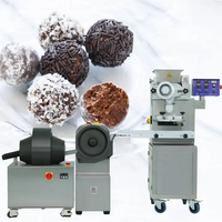 Machine de production de boules de collation entièrement automatique, machine à fabriquer des boules de collation Energy Bliss, machine à fabriquer des boules de dattes à la noix de coco, machine à enrober, machine à fabriquer des boules de protéines