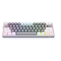 Keyboard Mekanikal game berkabel sakelar merah RGB K617 60% Usb Tipe C teknologi grosir sakelar untuk Keyboard