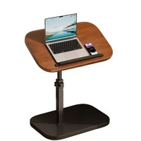 Table basse pliante en bois pour chambre à coucher, avec roulettes, bureau mobile pour ordinateur portable, pour la maison, les loisirs, le dortoir, le chevet