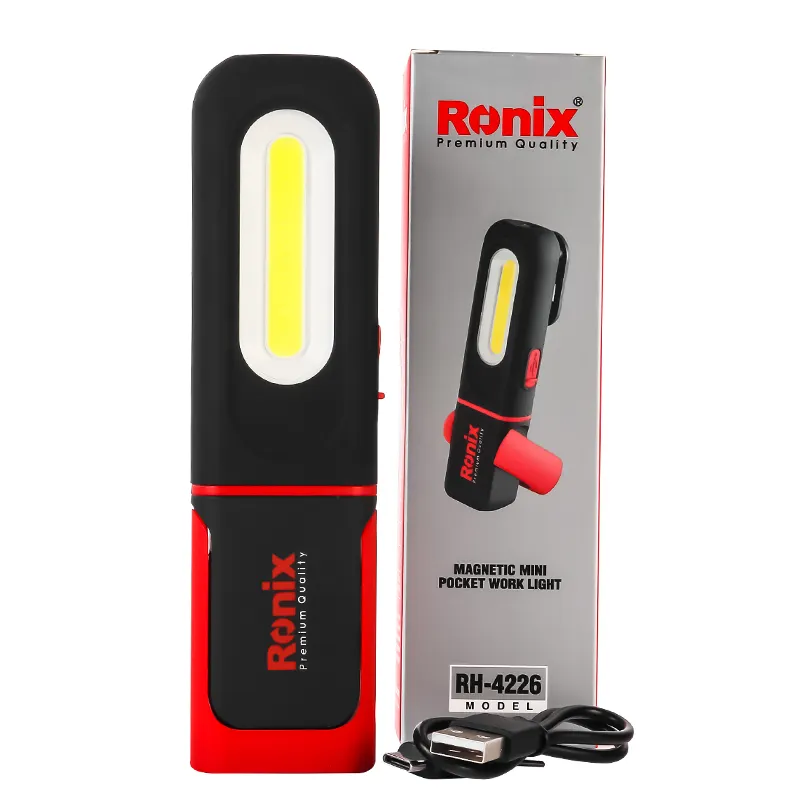 Ronix Taschen arbeits licht RH-4226 Arbeits scheinwerfer Power Outdoor Wall Led Taschenlampe