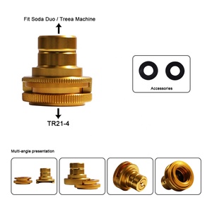 Adaptador Convertidor de CO2 de Dos Piezas para Cilindro Sodastream Tr21-4 a Conexión Rápida para Máquina de Soda <span class=keywords><strong>DUO</strong></span>/Art/Terra/Crystal 3.0 - Product Image 6