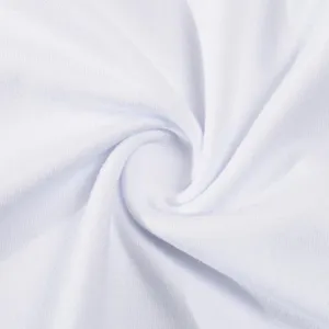Camisetas de sublimación en blanco 100% poliéster, fabricante de camisetas lisas para impresión personalizada