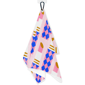 للبيع بالجملة منشفة شاي من نسيج الوافل شخصية مخصصة منشفة قطنية للمطبخ - Product Image 1