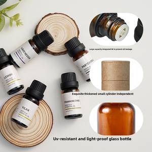 Huile Essentielle Pure Végétale Pure de Thérapie Aromatique pour Soins de la Peau : Arbre à Thé, Cèdre, Bergamote – Flacon d'Huile Essentielle - Product Image 2