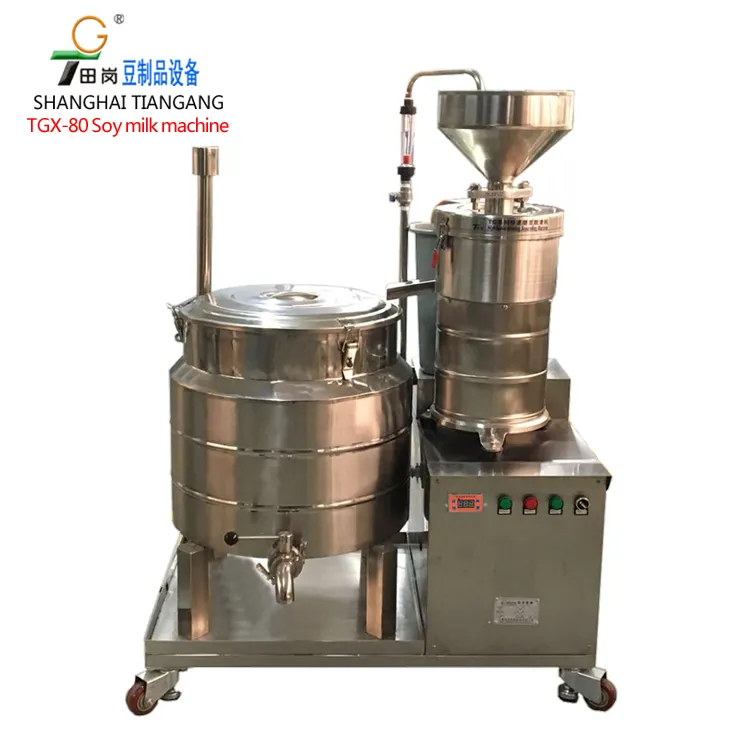 Soja-Milch-Maschine TGX-80A kleine Sojabohnen-Milch-Produktions linie Ausrüstung