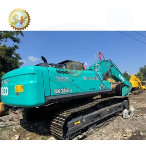 Excavadora Hidráulica Usada KOBELCO SK350LC de 35 Toneladas, Chasis Largo SK350 con Motor Hino para Movimiento de Tierras Pesadas - Product Image 1