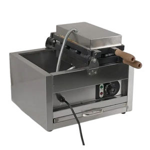 Macchina elettrica per <span class=keywords><strong>Waffle</strong></span> Belgian di qualità Premium 2000W a bocca aperta a forma di pesce Taiyaki macchina per <span class=keywords><strong>Waffle</strong></span> 3 pezzi - Product Image 3