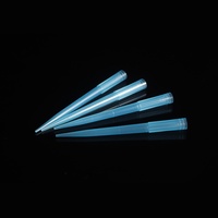 Guide des embouts de pipette 1250UL, couleur bleue, embout en polypropylène PP avec graduation pour laboratoire