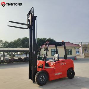 Forklift Listrik 3,5 Ton dengan Ketinggian Angkat Retraktil, Kapasitas Baterai Besar untuk Logistik, Gudang Besar, Pabrik, dan Penumpukan Pallet - Product Image 3