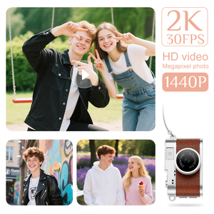 NUOVA <span class=keywords><strong>Mini</strong></span> Telecamera S160 2025, Video 1440p 2K, Schermo IPS da 1,47 Pollici, Registrazione 50 Minuti, AVI, Max 128G, Telecamera Tascabile per Vlog - Product Image 4