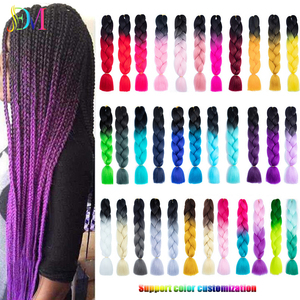 Colore africano Dreadlocks 24 "XP carta avvolgere i capelli <span class=keywords><strong>per</strong></span> le signore ad alta temperatura ritardante di fiamma intrecciato sintetico <span class=keywords><strong>extension</strong></span> - Product Image 3
