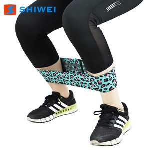 Bande de résistance Shiwei Yoga, imprimé léopard, résistance moyenne, pour fitness et mise en forme. - Product Image 4
