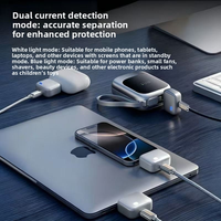 Câble de charge USB-C vers USB-C 140W PD à éjection automatique avec déconnexion physique et protection contre les surcharges pour téléphones et ordinateurs portables