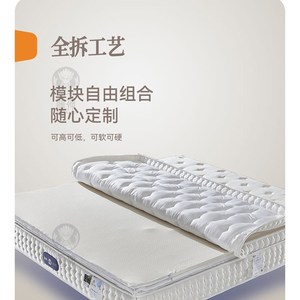 Colchón Hera Sleep de 1.8m, firmeza media, látex natural ortopédico para uso doméstico y hotelero - Product Image 3