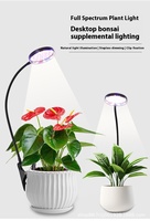 E26/E27 Base Full Spectrum LED Vase Clip Plant Light Favorise la floraison de nouvelles fleurs charnues de plantes d'intérieur Nouveau produit