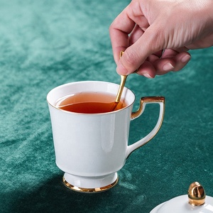 Discount Nordic Simple White Afternoon <b>Tea</b> with Phnom Penh Ceramic <b>Tea</b> <b>Set</b> Straight Body Mug - Product Image 4