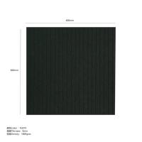 Panneaux acoustiques modernes de 600 mm x 600 mm avec fibres de polyester pour l'absorption acoustique dans les bureaux, les salons, les chambres, les appartements, les hôpitaux