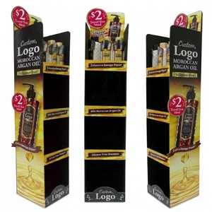 Expositor de Cartón PVC Personalizado con Base de Papel Kraft para Productos de Cuidado Personal, <span class=keywords><strong>Champú</strong></span>/Acondicionador para el Cabello - Product Image 2