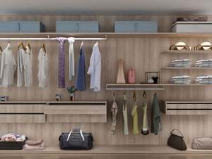 Log-Style Freestanding Walk-in Cloakroom Custom Size Multi-Color Bedroom <b>Wardrobe</b> <b>for</b> Apartment & Gym Use Made in China Factory - Product Image 5