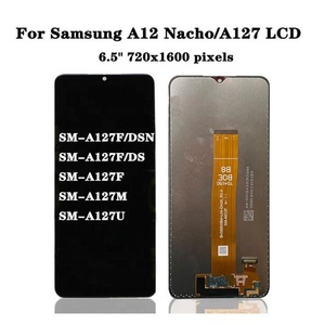 Montaje de digitalizador de pantalla táctil para <span class=keywords><strong>Samsung</strong></span> <span class=keywords><strong>Galaxy</strong></span> A12, nuevo y Original, LCD, A127, A127M, A127U - Product Image 2