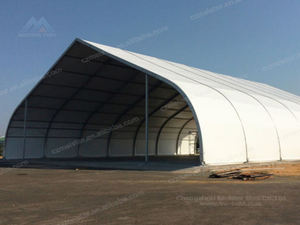 Tente d'exposition coupe-vent de chapiteau de courbe renforcée en aluminium de tissu de PVC de haute qualité pour des arènes de sports en plein air - Product Image 6