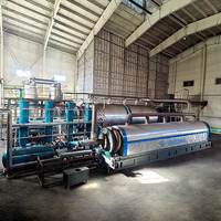 Système de pyrolyse continu de pneus usagés Jinpeng 30 tonnes, four rotatif, réacteur entièrement automatique, ligne de production d'huile combustible 24h/24, garantie 3 ans