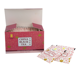 En gros et au détail très arôme Chine Keemun thé <span class=keywords><strong>noir</strong></span> bio sacs 25 sacs/boîte - Product Image 2
