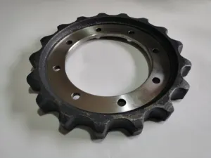 Peças sobressalentes para construção de estrada, pavimentador de asphalto w1900 w195 55602, sprocket