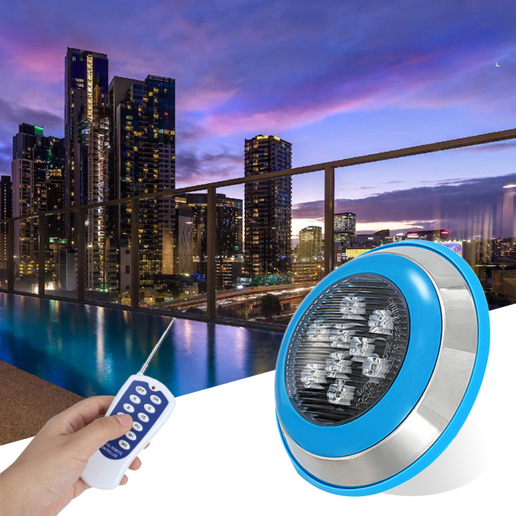 IP68 12W & 24W ABS LED Underwater Pool Lights Spa Light Replacement for Swimming Pool & Spa Lighting
