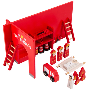 Juguetes Educativos para Niños Pequeños, Juguetes de Madera de Bomberos en 3D, Juguetes de Simulación para el Desarrollo Cerebral - Product Image 4