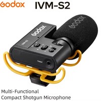 Microphone Godox IVM-S2 pour fusil de chasse monté sur caméra