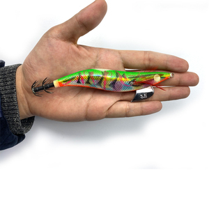 Señuelo de pesca de agua salada GAMA Japan Yo-Zuri 2026, 15G/20G, cebo artificial de camarón de madera <span class=keywords><strong>EGI</strong></span>, anzuelo para calamar, señuelo para pesca de pulpo en el mar. - Product Image 5