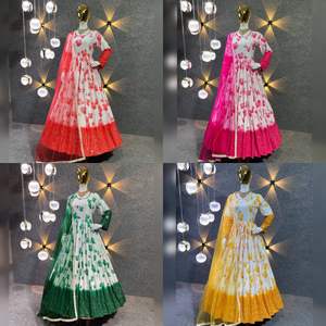 ชุดเดรส anarkali สไตล์ pakistan ดีไซน์ใหม่สไตล์บอลลีวูดพร้อมชุดคูทิสแฟนซีสำหรับสุภาพสตรี - Product Image 6