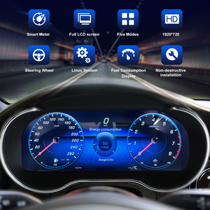 Nuovo Cruscotto Digitale da 12,3 Pollici per Mercedes Classe C/GLC/W205 2015-2019, Tachimetro, Quadro Strumenti, Display LCD HD, Aggiornamento - Product Image 1