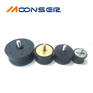 Moonsen Rubber Shock Absorber <b>Pad</b> Single Screw Miniature <b>Buffer</b> Support Industrial Use - Product Image 3