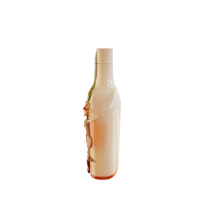 Botella de Licor de Cerámica con Diseño de Dos Esqueletos de Vaqueros del Desierto Tocando la Guitarra, para Tequila, <span class=keywords><strong>Mezcal</strong></span>, Whisky y Otras Bebidas Alcohólicas, con Cactus - Product Image 3