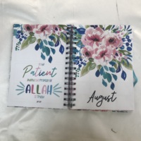 2025-2026 Personal isierte Hardcover Coil Journal Planer Notizbuch Benutzer definiertes Design Logo Ringbuch Spiral Tages planer Schul geschenke