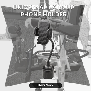 Soporte Universal para Teléfono y Portavasos para Coche, Soporte Flexible de Cuello de Cisne Ajustable de ABS+Aluminio - Product Image 2