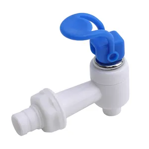 1Pc Universal Type Large Adjustable Faucet Hot And Cold Water Nozzle Switch Blue Red Plastic Water Dispenser Faucet Accessories