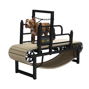 AlipetSmile Durable Eco-Friendly Indoor Agility Equipment Wood & Iron <b>Dog</b> <b>Treadmill</b> for Exercise Training & Behavior Product - Product Image 3