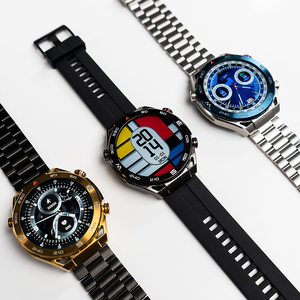 ZD5 Ultra <span class=keywords><strong>Mate</strong></span> Zordai Montre intelligente pour homme avec réponse à l'appel NFC ECG IP68 Montre intelligente en acier inoxydable étanche pour homme d'affaires - Product Image 3
