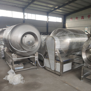 Máquina de Amasado y Marinado al Vacío de Acero Inoxidable de Grado Alimenticio para Aves y Carne de Res - Product Image 4