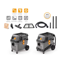 Aspirateur industriel multifonctionnel à main, nouvelle conception, haute qualité, nettoyage automatique, humide et sec, 30L, 1600W, 1800W