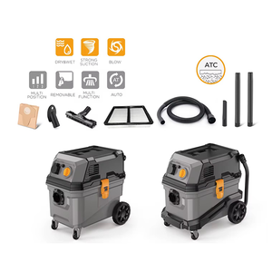 <span class=keywords><strong>Aspirateur</strong></span> industriel multifonctionnel à main, nouvelle conception, haute qualité, nettoyage automatique, humide et sec, 30L, 1600W, <span class=keywords><strong>1800W</strong></span> - Product Image 2