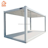 Structure de conteneur préfabriqué en acier galvanisé, assemblable, configurable, empilable, en kit pour maison préfabriquée