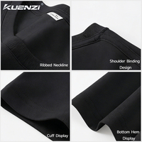 Camiseta Kuenzi Regular Personalizada con Cuello Redondo, Manga Corta, 70% Algodón y 30% Poliéster, Tela Solona de 230 g/m², para Mujer