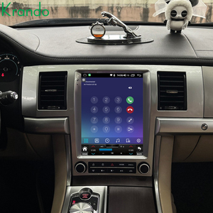Krando 9.7 pouces Tesla Style voiture Navigation pour <span class=keywords><strong>Jaguar</strong></span> XF 2007-2015 Android voiture multimédia GPS sans fil CarPlay 4G carte SIM - Product Image 5