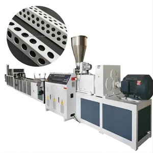 4 Cavity With Online Punching Hole Pvc Interior Corner Angle Beads Tile Trim Edging Extruder Machine